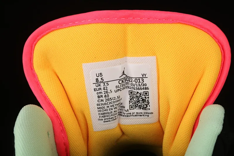 All categories Air Jordan Jordan series basketball shoes Air Jordan 1 Low G version pure original Air Jordan 1 Low AJ1 Joe 1 black blue yellow little Tiffany CK3022-013